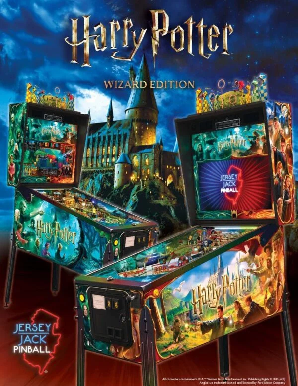 Harry Potter Wizard Edition Pinball Machine — image 4