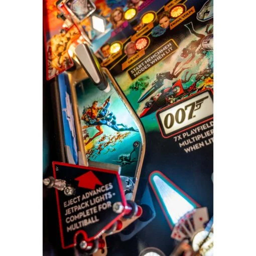 James Bond 007 Pro Pinball Machine by Stern — image 6