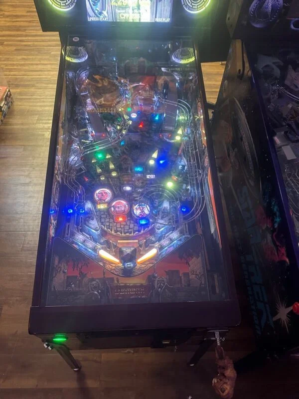 Jim Henson's Labyrinth Pinball Machine with Official Topper — image 8