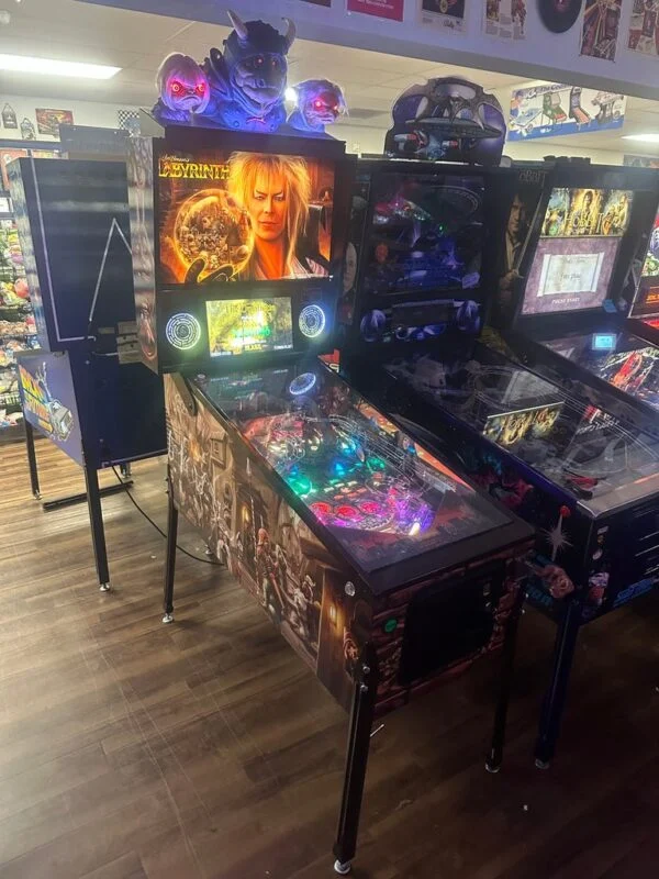 Jim Henson's Labyrinth Pinball Machine with Official Topper — image 12