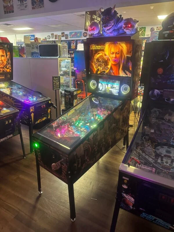 Jim Henson's Labyrinth Pinball Machine with Official Topper — image 13