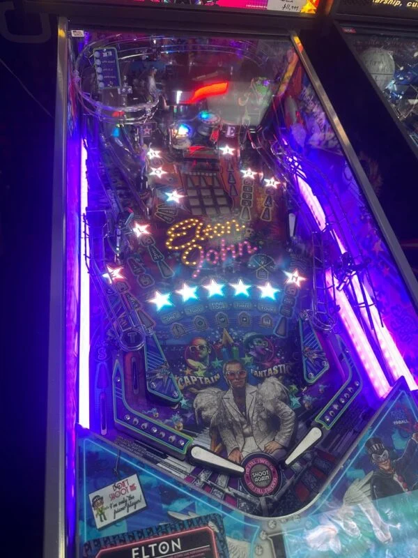 JJP Elton John Platinum Edition Pinball Machine — image 5