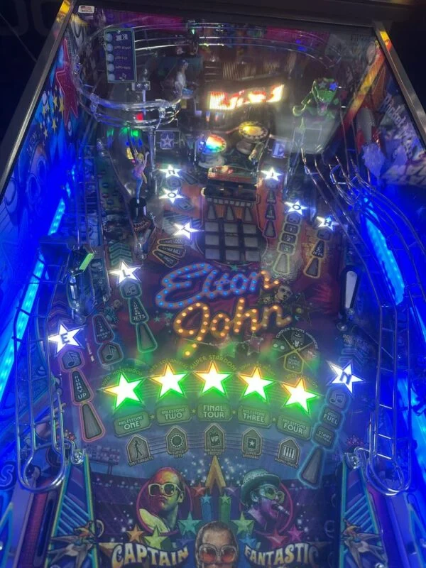 JJP Elton John Platinum Edition Pinball Machine — image 8
