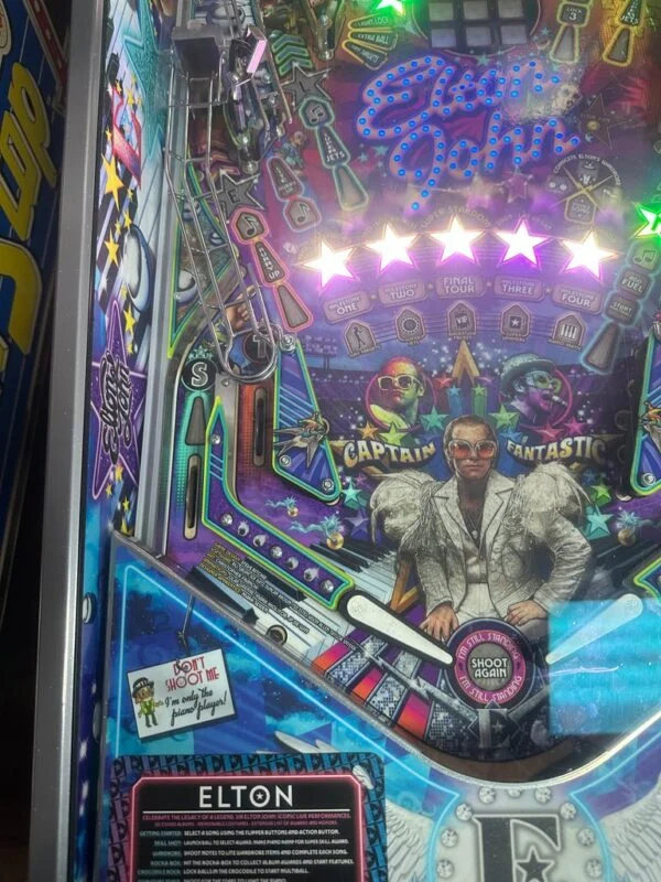 JJP Elton John Platinum Edition Pinball Machine — image 9