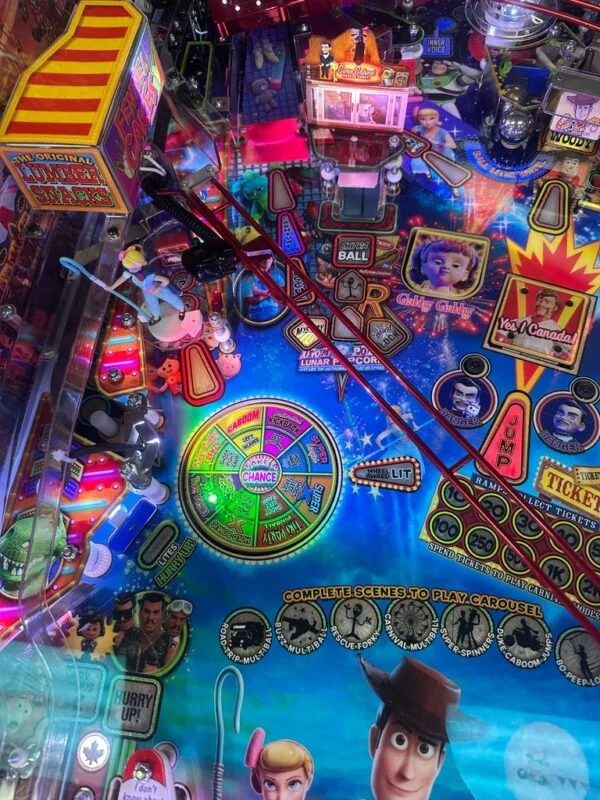 JJP Toy Story 4 Collectors Edition Pinball Machine — image 10