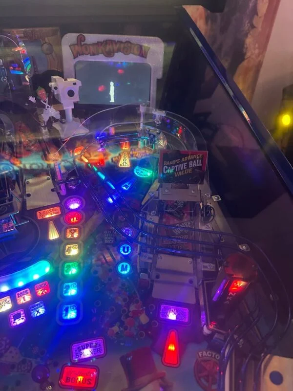 JJP Willy Wonka & the Chocolate Factory Limited Edition Pinball Machine — image 13