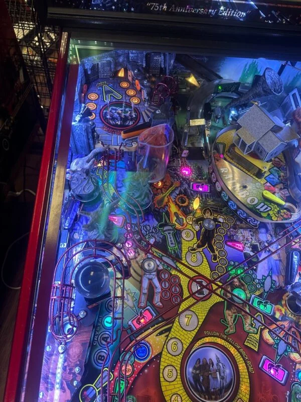JJP Wizard of Oz 75th Anniversary Ruby Red Edition Pinball Machine — image 2