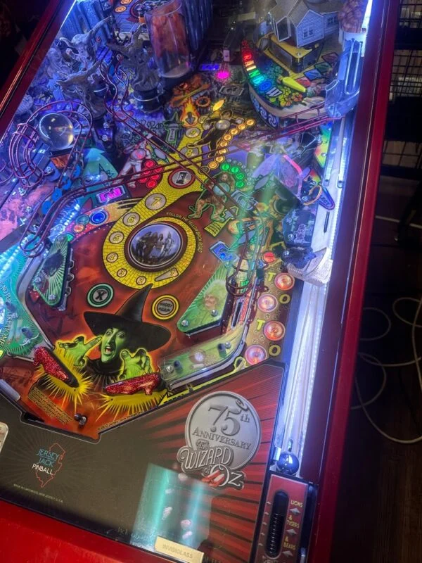 JJP Wizard of Oz 75th Anniversary Ruby Red Edition Pinball Machine — image 9