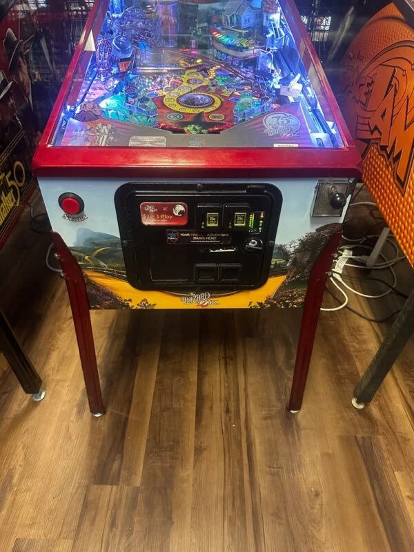 JJP Wizard of Oz 75th Anniversary Ruby Red Edition Pinball Machine — image 10
