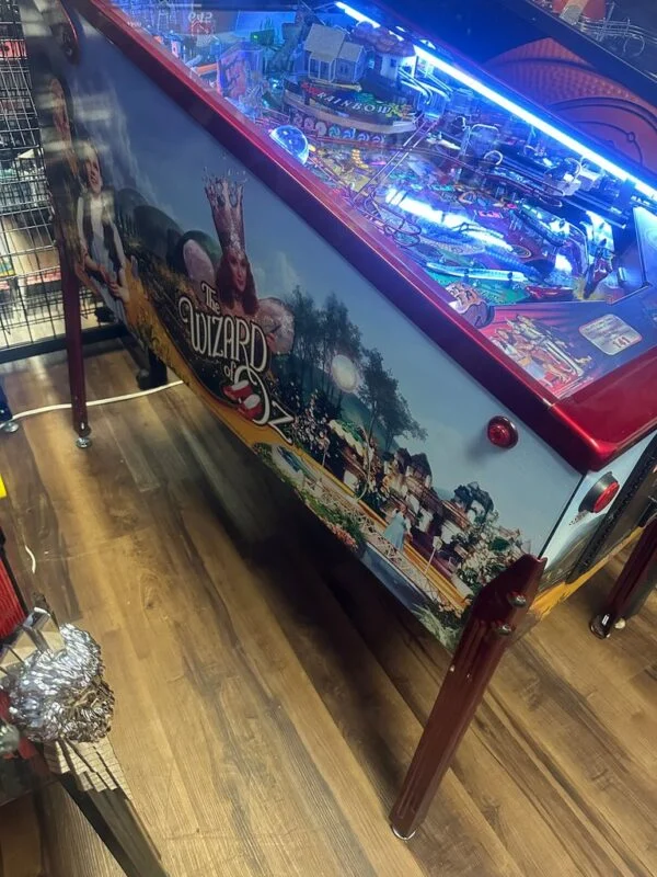 JJP Wizard of Oz 75th Anniversary Ruby Red Edition Pinball Machine — image 12
