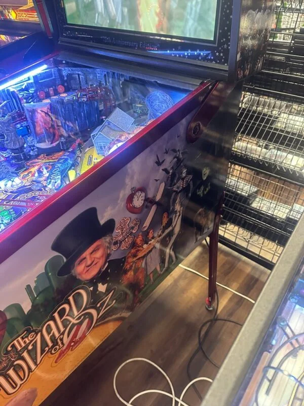 JJP Wizard of Oz 75th Anniversary Ruby Red Edition Pinball Machine — image 14