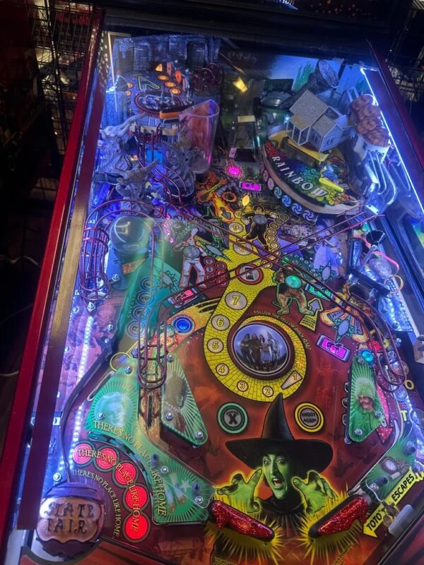 JJP Wizard of Oz 75th Anniversary Ruby Red Edition Pinball Machine — image 18