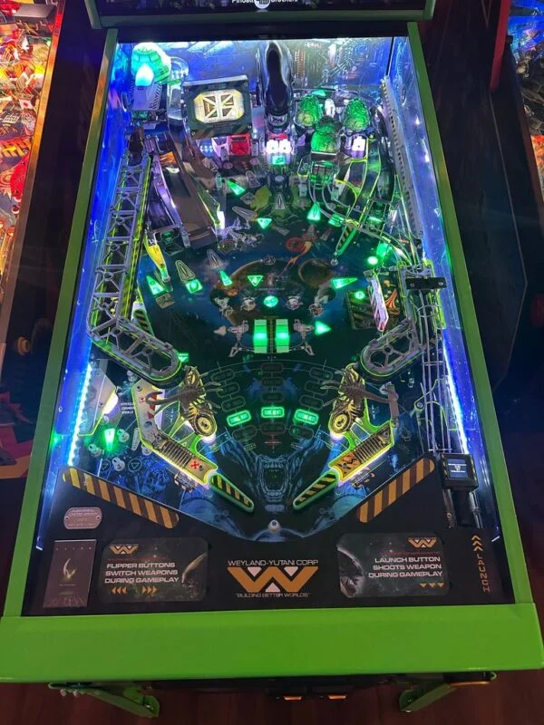 Pinball Brothers Alien Limited Version Pinball Machine — image 15
