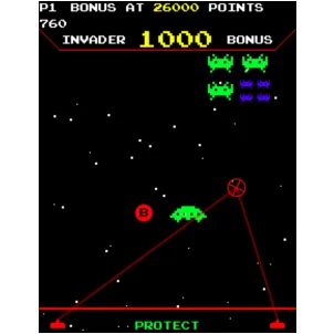 Raw Thrills Space Invaders Frenzy Arcade Game — image 4