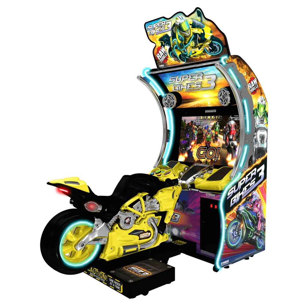 Raw Thrills Super Bikes 3 Arcade Game — image 1
