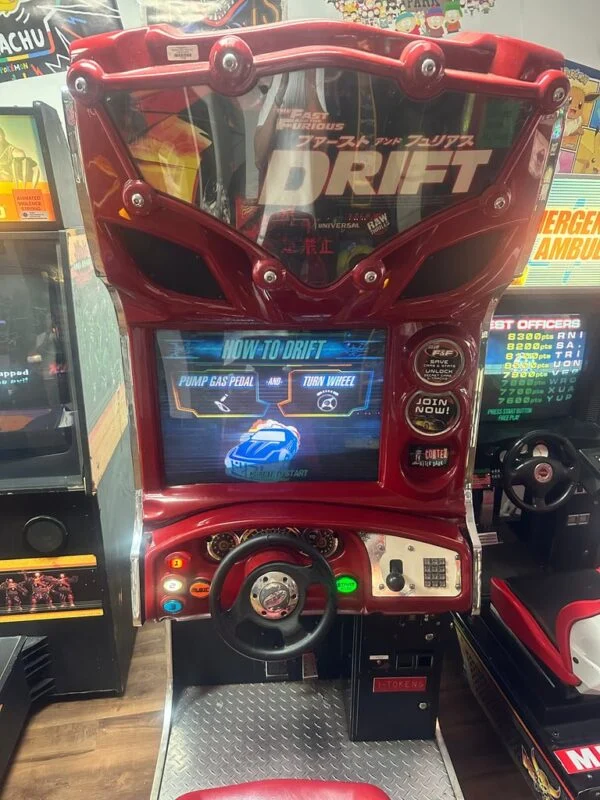 Raw Thrills The Fast and the Furious DRIFT Arcade Racing Game — image 3