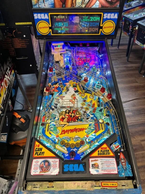SEGA Baywatch Pinball Machine — image 2