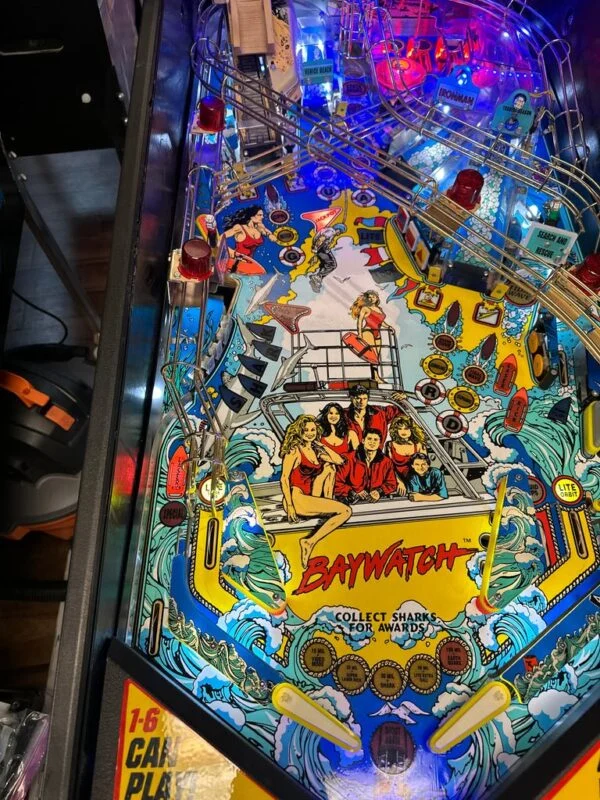 SEGA Baywatch Pinball Machine — image 5