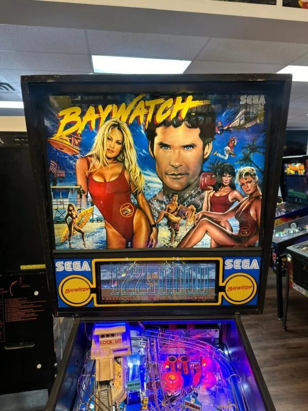 SEGA Baywatch Pinball Machine — image 8