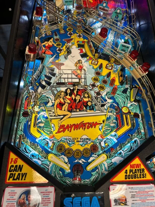 SEGA Baywatch Pinball Machine — image 9