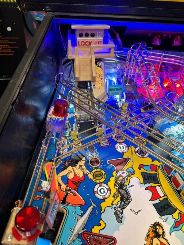 SEGA Baywatch Pinball Machine — image 10