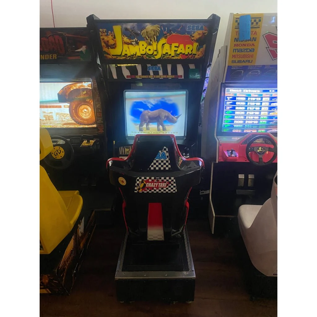SEGA Jambo Safari Sit-down Driver Arcade Game — image 1