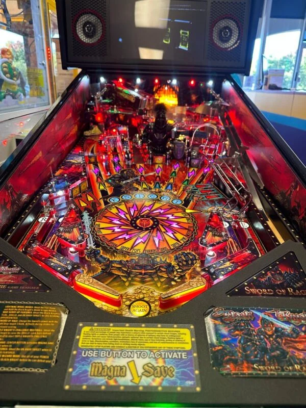Stern Pinball Black Knight: Sword of Rage Limited Edition Pinball Machine — image 16