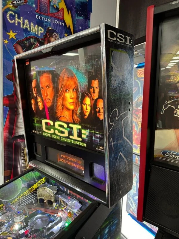 Stern Pinball CSI: Crime Scene Investigation Pinball Machine — image 3