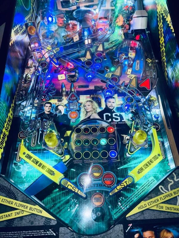Stern Pinball CSI: Crime Scene Investigation Pinball Machine — image 7
