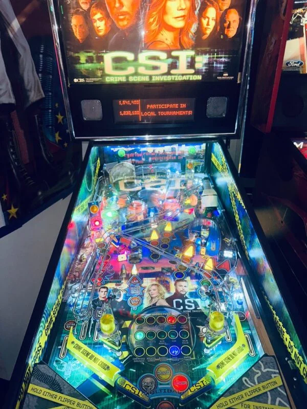Stern Pinball CSI: Crime Scene Investigation Pinball Machine — image 8
