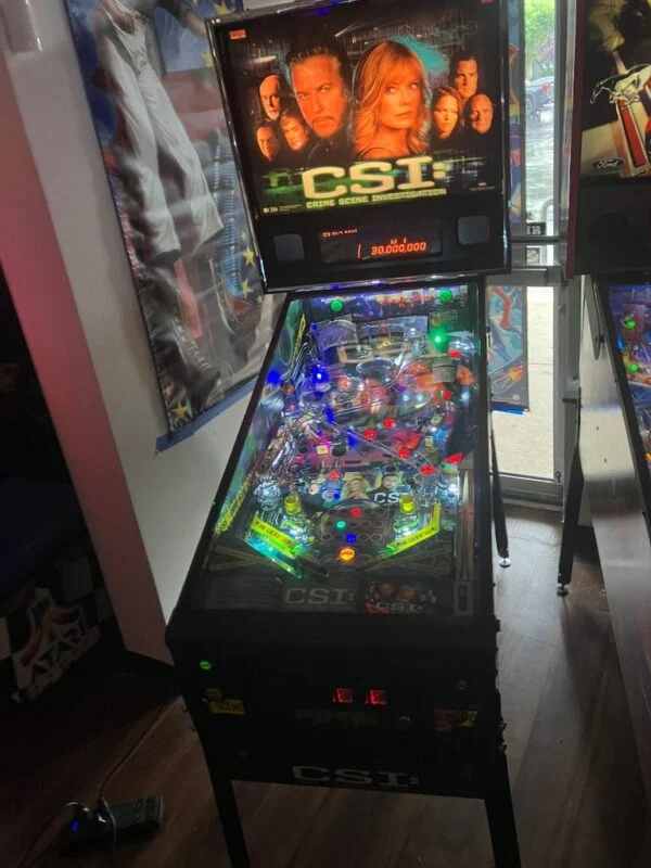Stern Pinball CSI: Crime Scene Investigation Pinball Machine — image 13