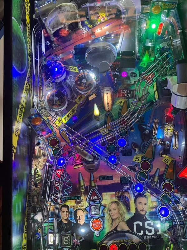 Stern Pinball CSI: Crime Scene Investigation Pinball Machine — image 21