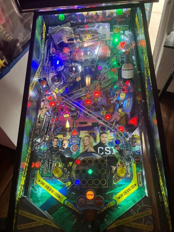 Stern Pinball CSI: Crime Scene Investigation Pinball Machine — image 24