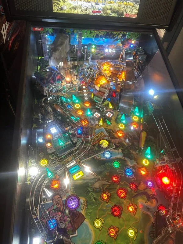 Stern Pinball Jurassic Park Premium Pinball Machine — image 5