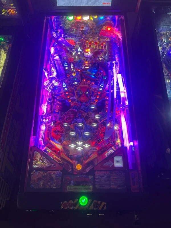 Stern Pinball LOADED Deadpool Premium Pinball Machine — image 4