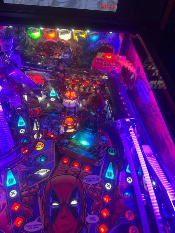 Stern Pinball LOADED Deadpool Premium Pinball Machine — image 5
