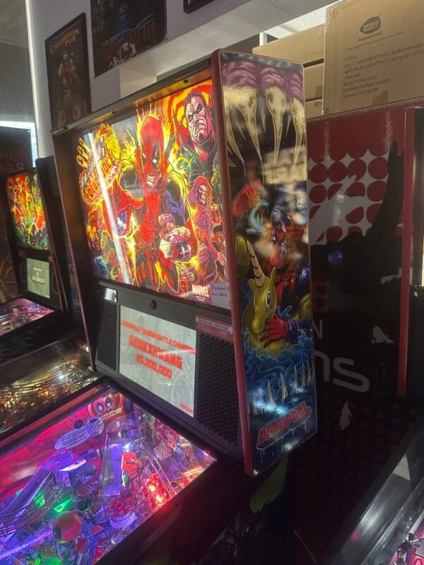 Stern Pinball LOADED Deadpool Premium Pinball Machine — image 8