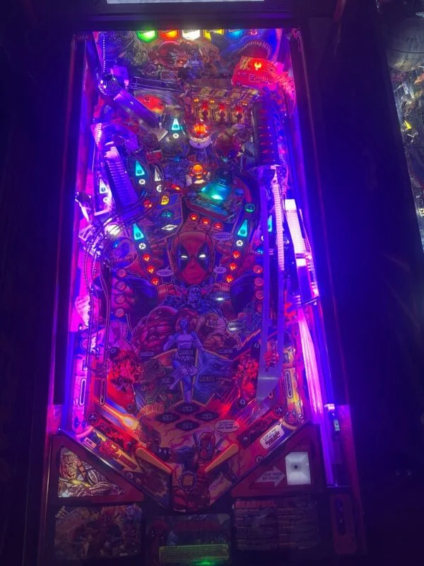 Stern Pinball LOADED Deadpool Premium Pinball Machine — image 9