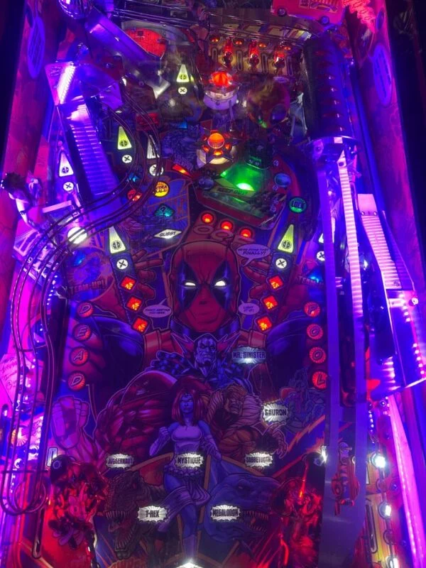 Stern Pinball LOADED Deadpool Premium Pinball Machine — image 10