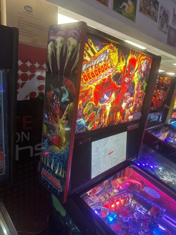 Stern Pinball LOADED Deadpool Premium Pinball Machine — image 12