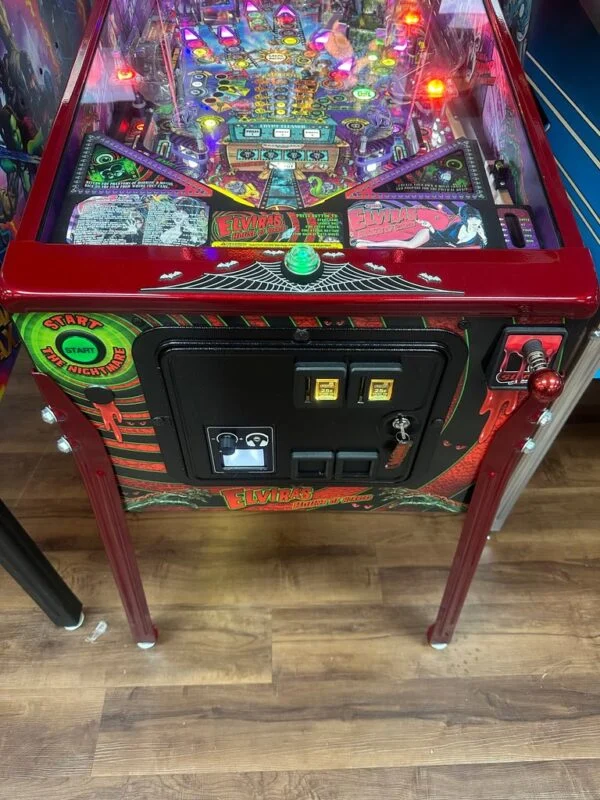 Stern Pinball LOADED Elvira’s House of Horrors Premium Pinball Machine — image 2