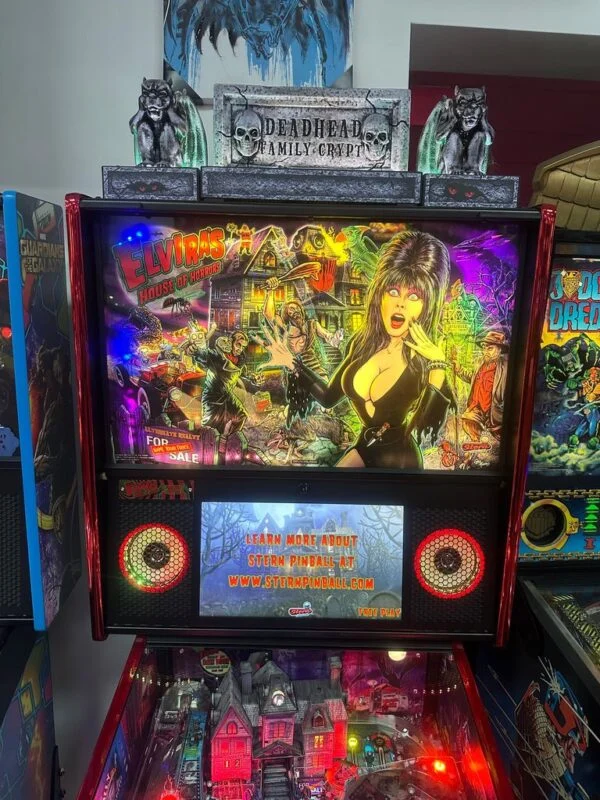 Stern Pinball LOADED Elvira’s House of Horrors Premium Pinball Machine — image 12