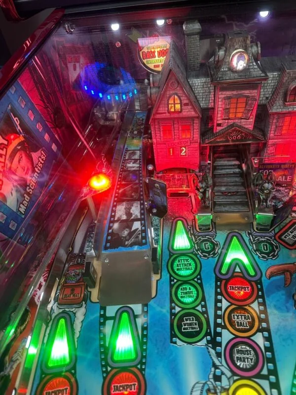 Stern Pinball LOADED Elvira’s House of Horrors Premium Pinball Machine — image 14