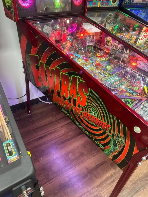 Stern Pinball LOADED Elvira’s House of Horrors Premium Pinball Machine — image 16