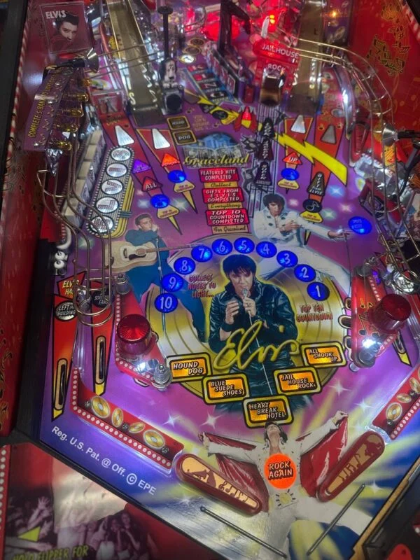 Stern Pinball LOADED Elvis Pinball Machine — image 10
