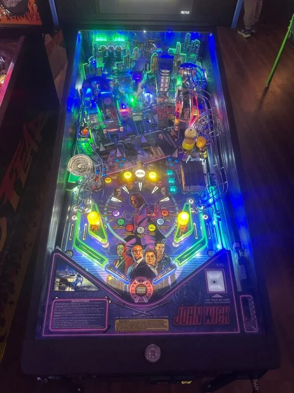 Stern Pinball LOADED John Wick Premium Pinball Machine — image 7
