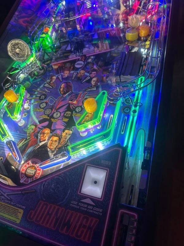 Stern Pinball LOADED John Wick Premium Pinball Machine — image 9