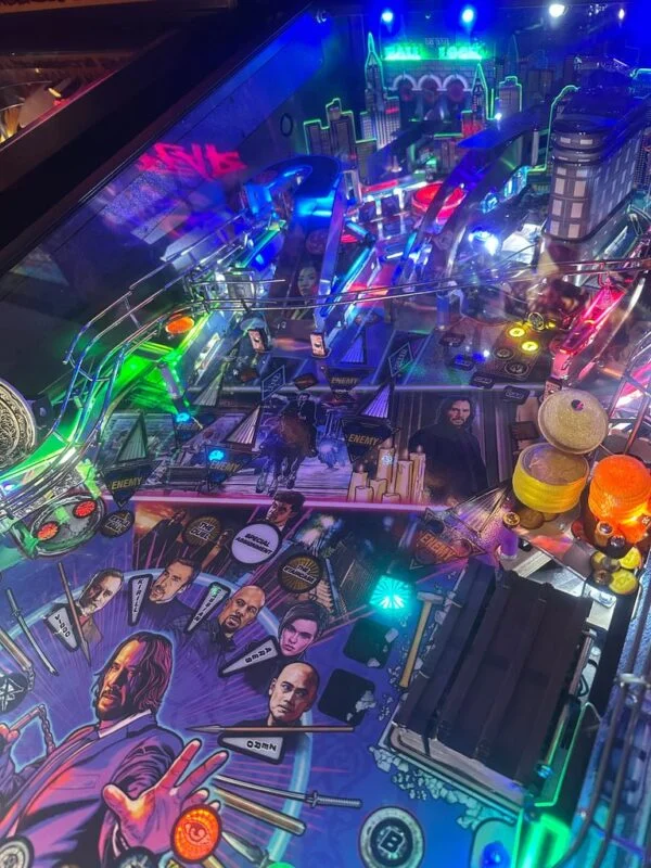 Stern Pinball LOADED John Wick Premium Pinball Machine — image 14