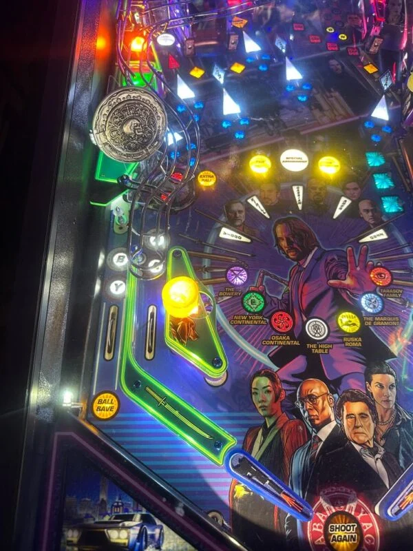 Stern Pinball LOADED John Wick Premium Pinball Machine — image 15