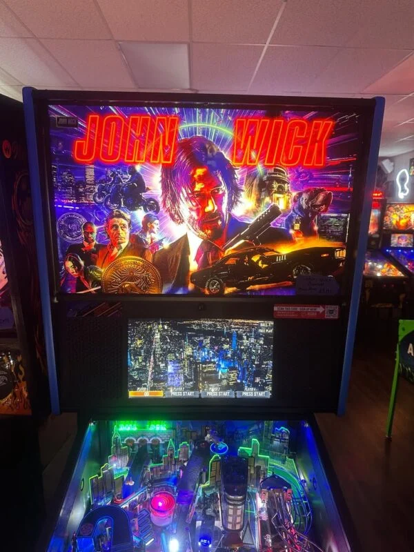 Stern Pinball LOADED John Wick Premium Pinball Machine — image 19